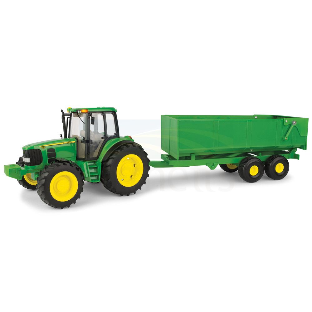 1:16 Big Farm John Deere 6930 Tractor with Wagon 46077