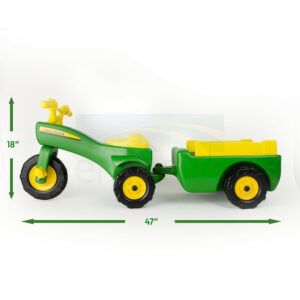 John Deere Pedal Trike with Wagon 46088 Emmetts Shop