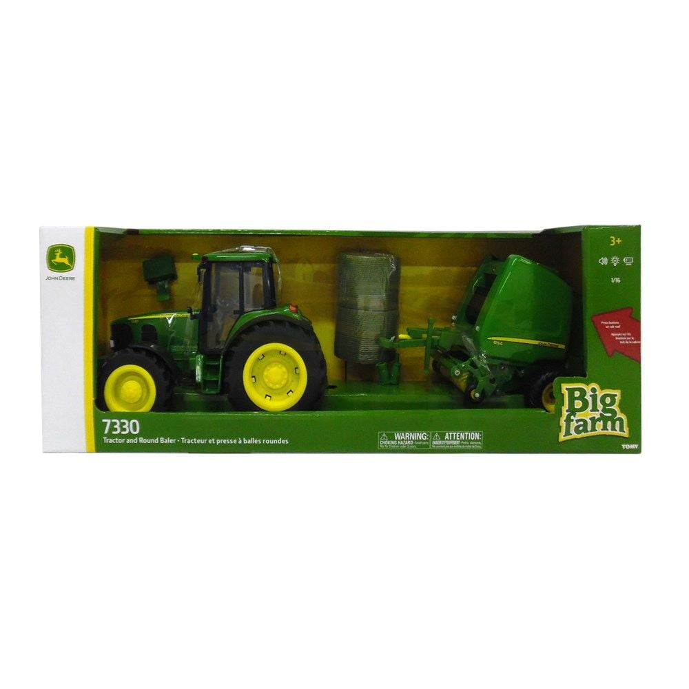 1:16 John Deere 7330 Tractor with Baler 46180