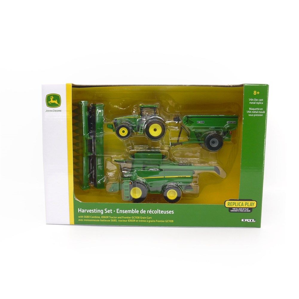 1:64 John Deere Harvesting Set (s680 and 8360R) 45443