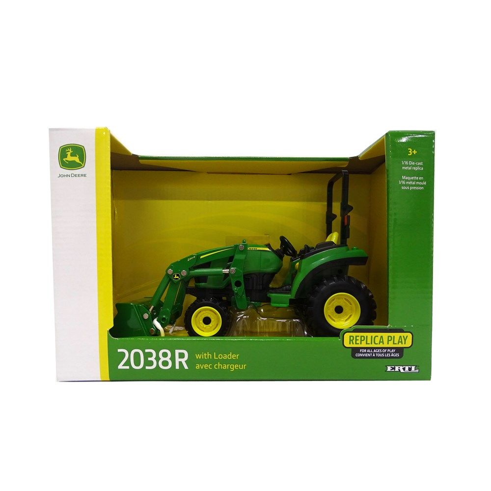 1:16 John Deere 2038R Tractor with Loader 45676