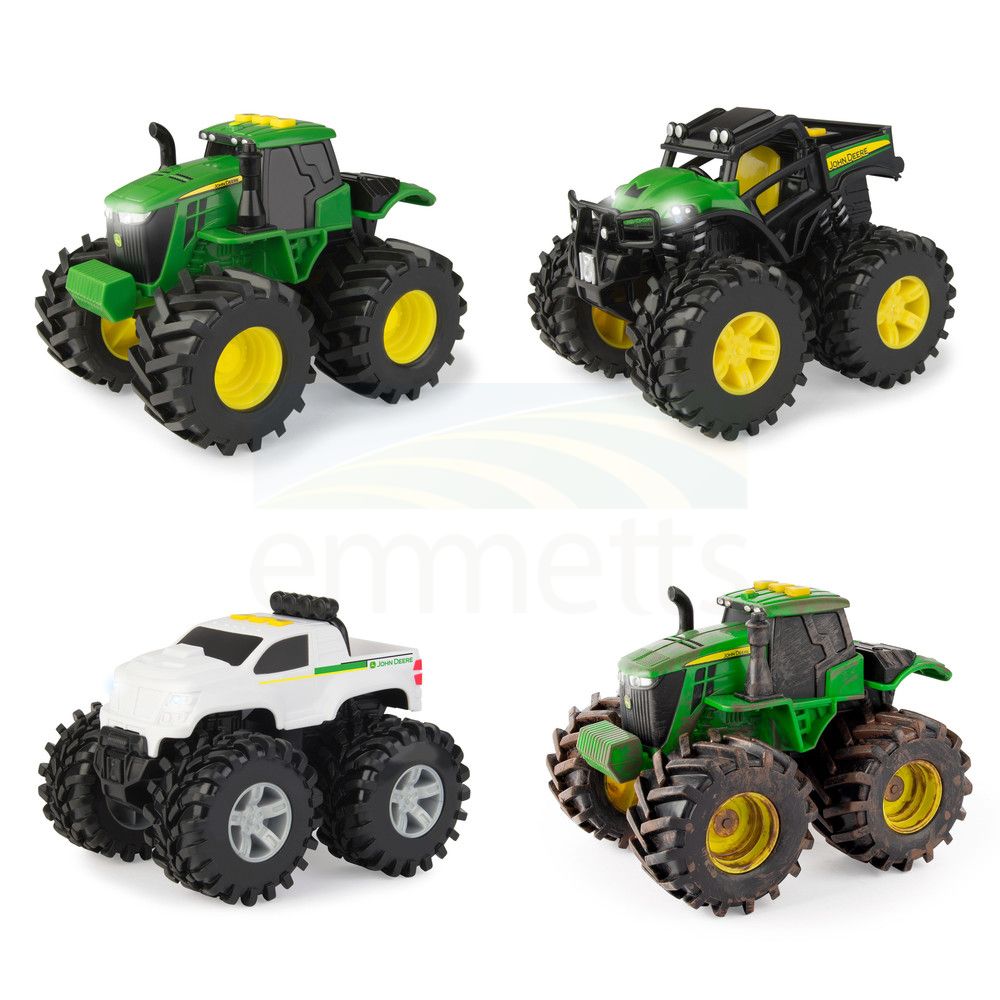 John Deere 15cm Monster Treads Lights & Sounds Assortment 37651E