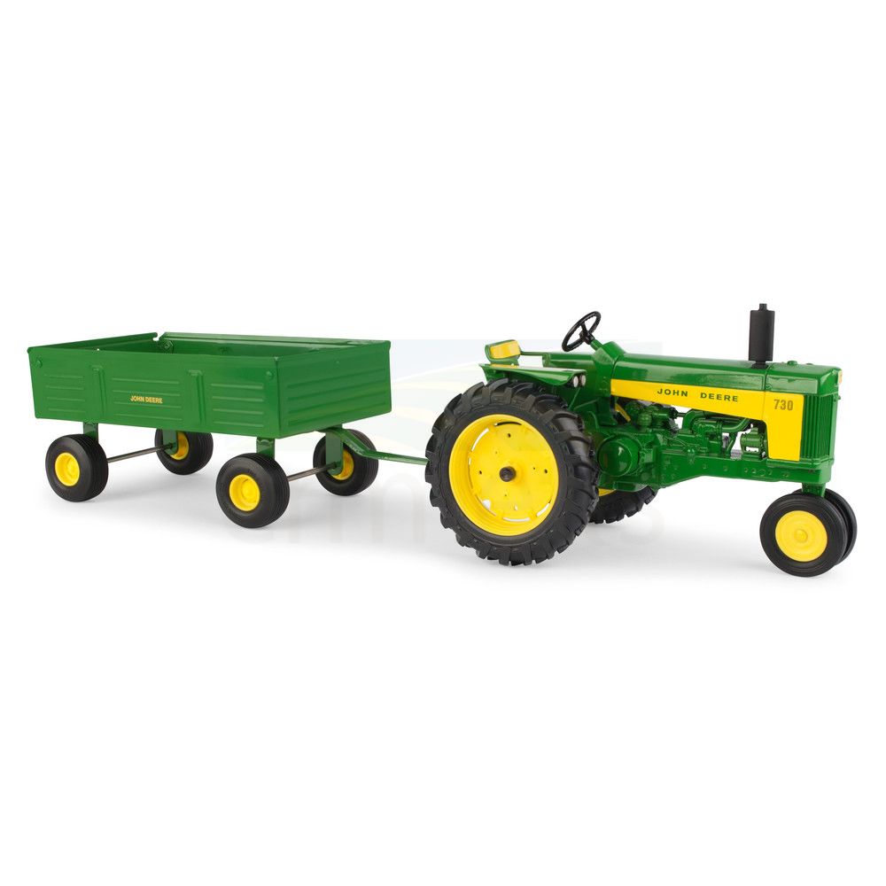 1:16 John Deere 730 Tractor with Barge Wagon 45686