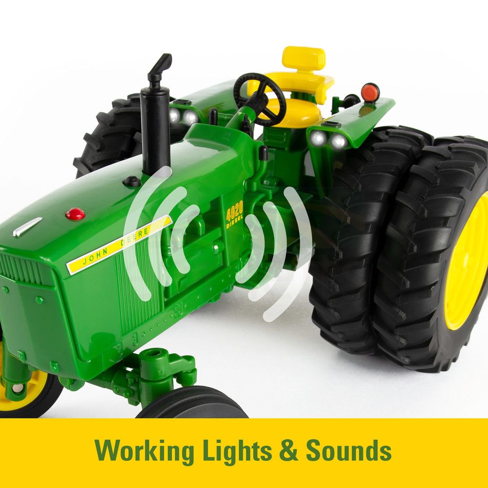 1:16 Big Farm John Deere 4020 Wide Front Tractor 46292