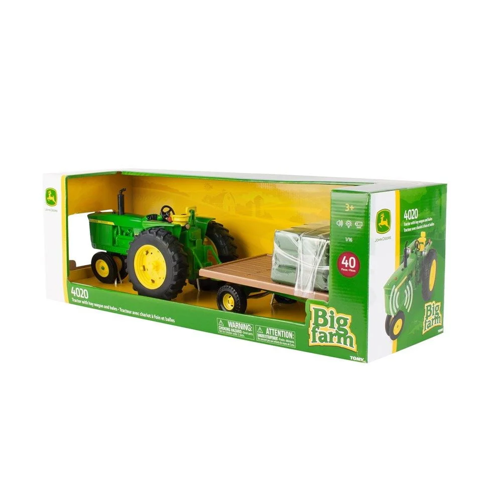 John deere sales toy hay wagon