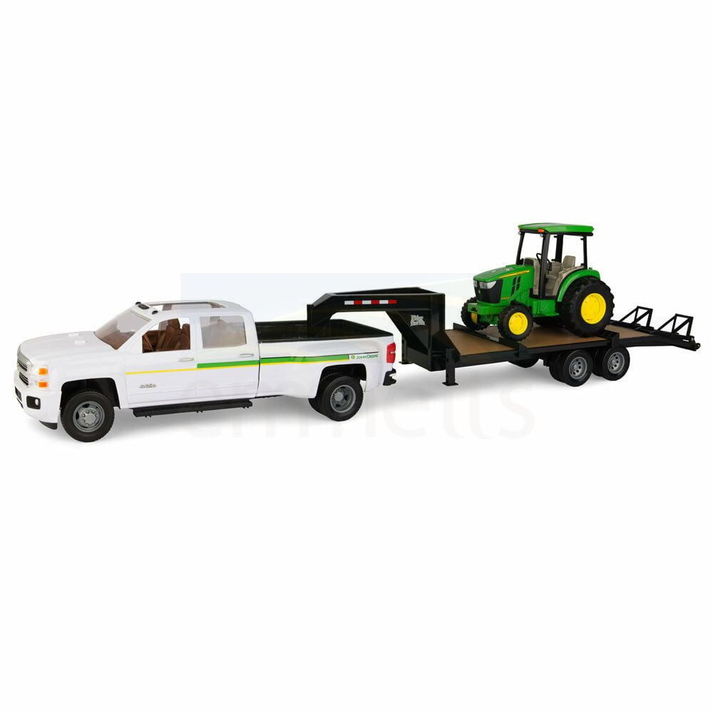 116 Big Farm Truck, John Deere 4066R and Trailer 46788 Emmetts Shop