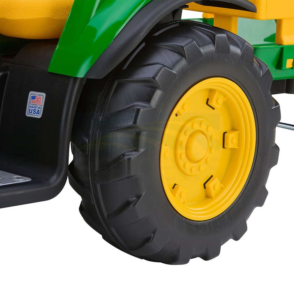 Peg Perego John Deere 12V Ground Force Tractor Stake Wagon IGOR0039 Emmetts Shop