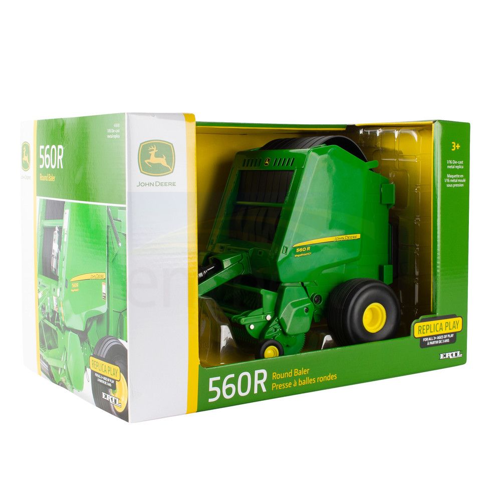 1:16 John Deere 560R Megawide HC2 Round Baler 45690