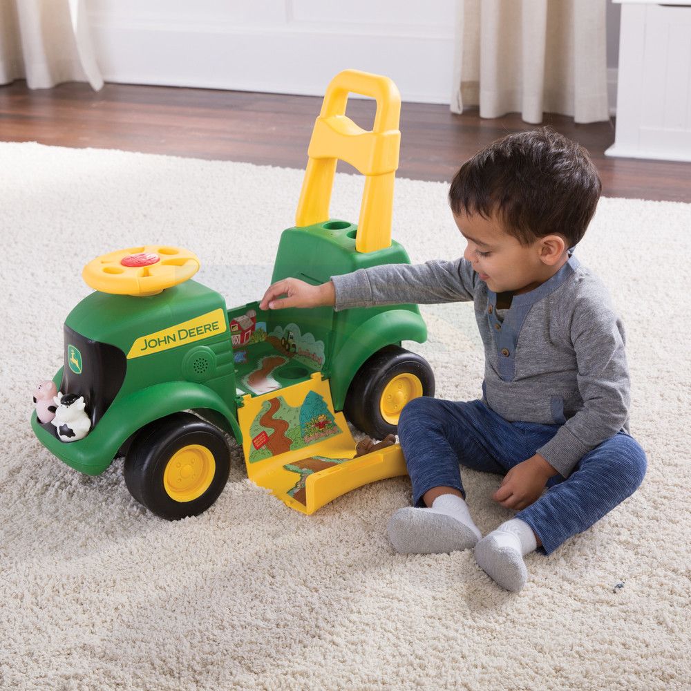 john deere sit n scoot activity tractor