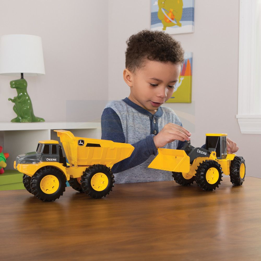 John Deere 28cm Construction Vehicle Assortment 37011P