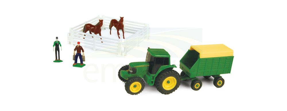 John Deere 10 Piece Mini Farm Set Assorted 37657A