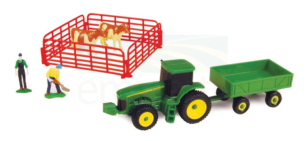 John Deere 10 Piece Mini Farm Set Assorted 37657A