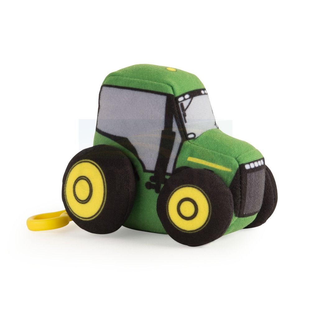 10cm Plush John Deere Vehicles Clip-on Assortment 37802A