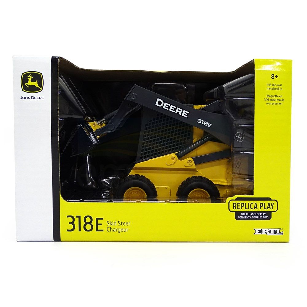 1:16 John Deere 318E Skid Steer Loader 45470