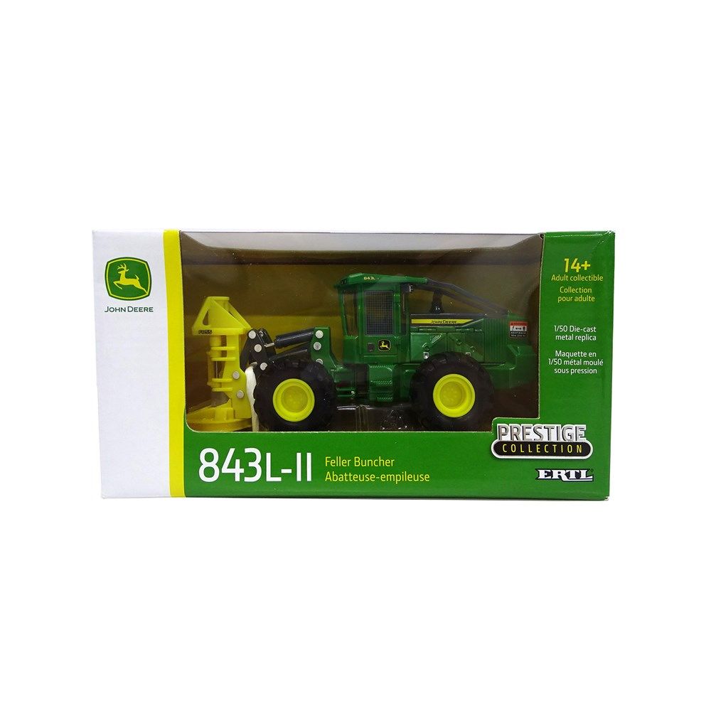 1:50 John Deere 843L-II Wheeled Feller Buncher (HD) 45678