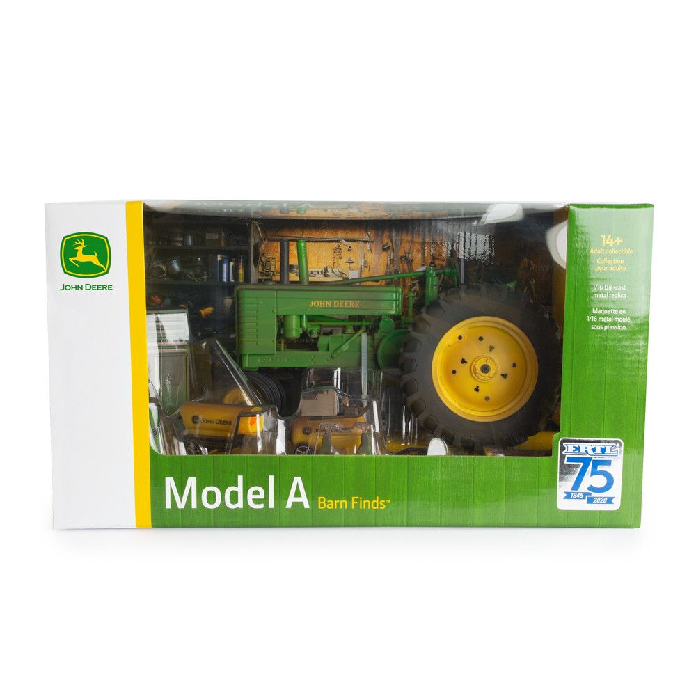 1:16 John Deere Model A Barn Find set 45730OTP - Emmetts Shop