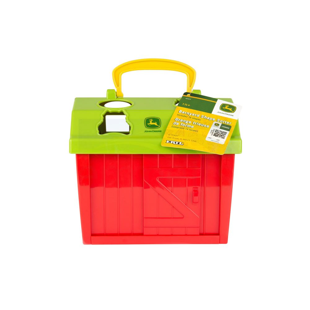 John deere shop barnyard shape sorter