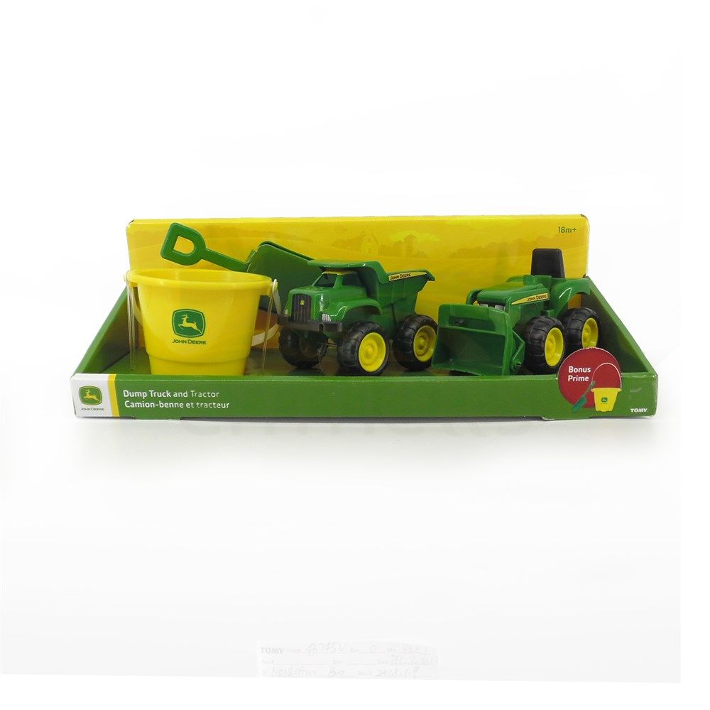 John Deere Big Scoop 15cm Sand Pit Value Set with Bucket and Shovel 46745