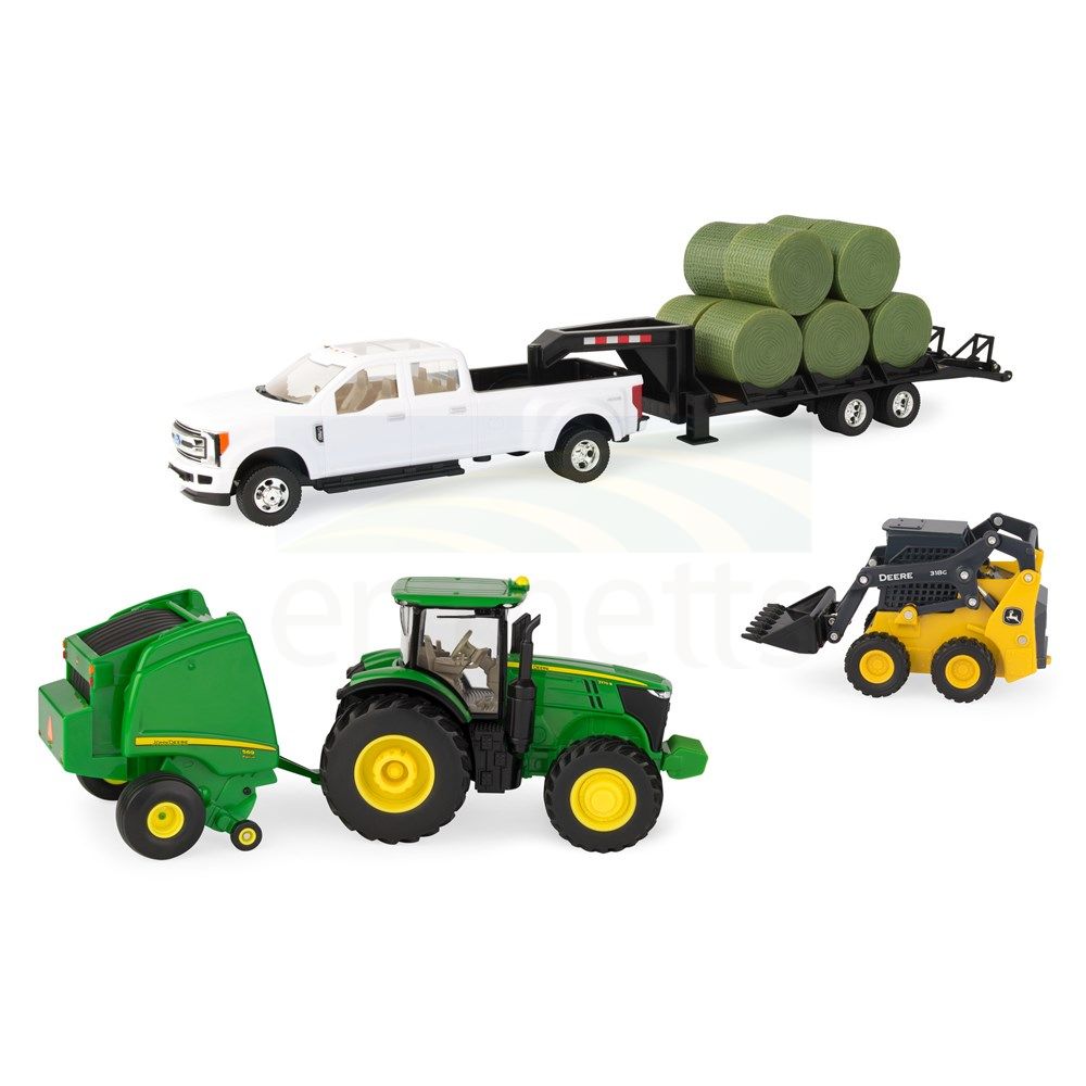 1:32 John Deere Round Baling Set 46771
