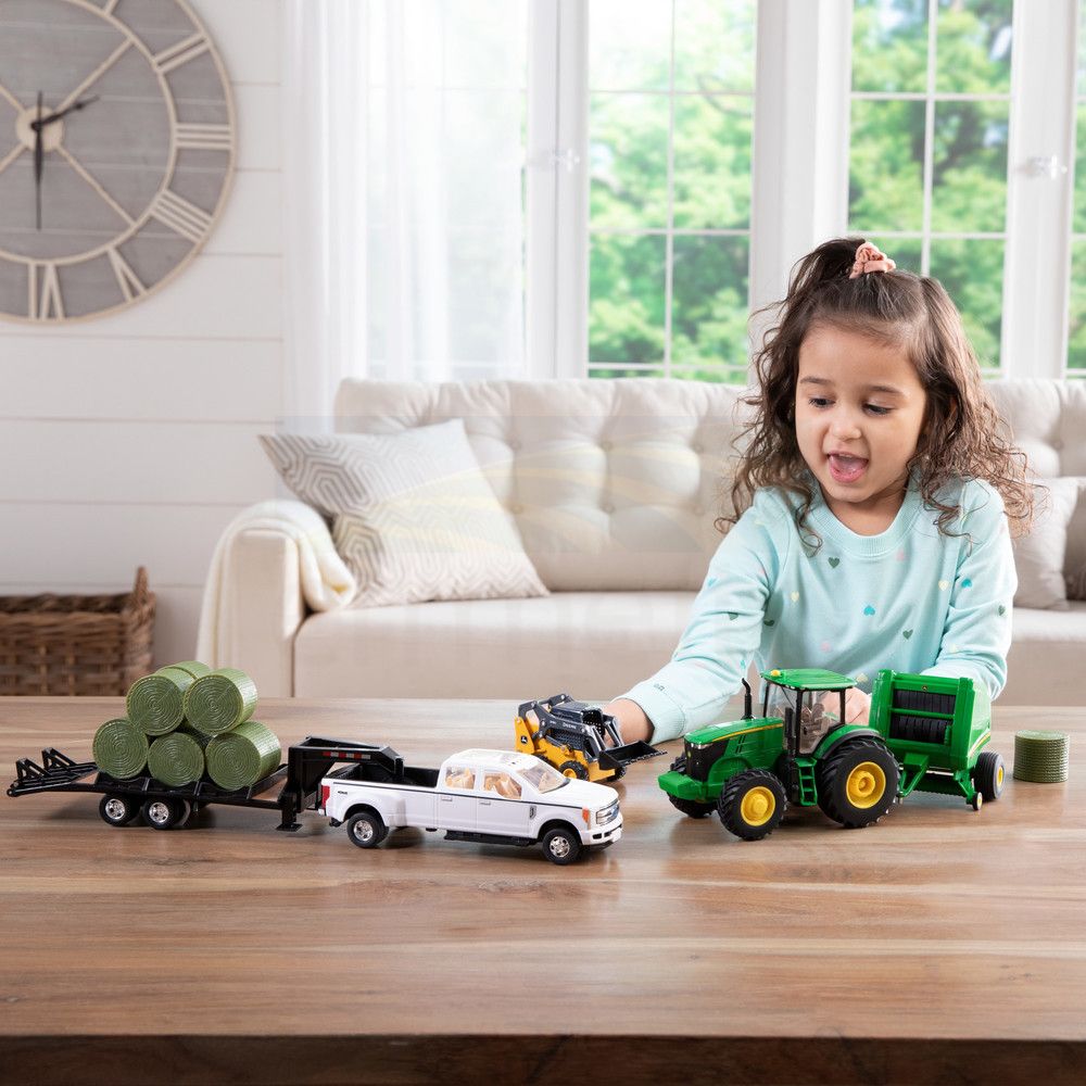 1:32 John Deere Round Baling Set 46771