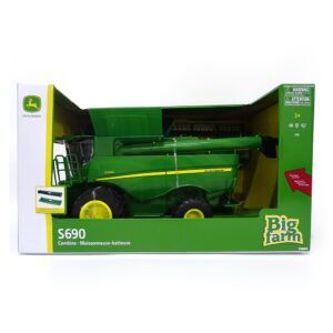 1 16 Big Farm John Deere S690 Combine with Corn Draper Head