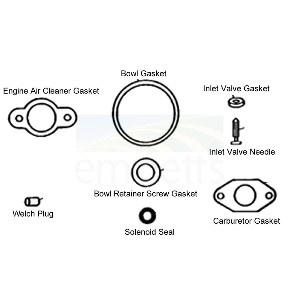 Carburetor Repair Kit AM107998