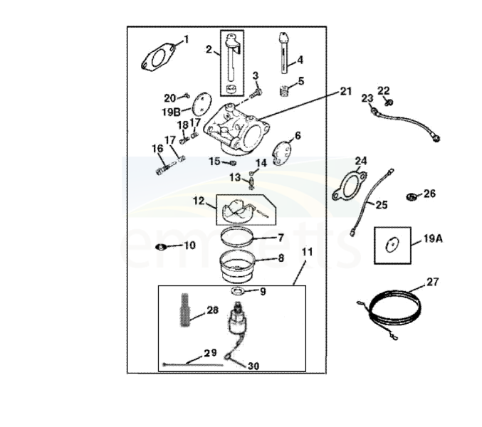 Carburetor Repair Kit AM107998