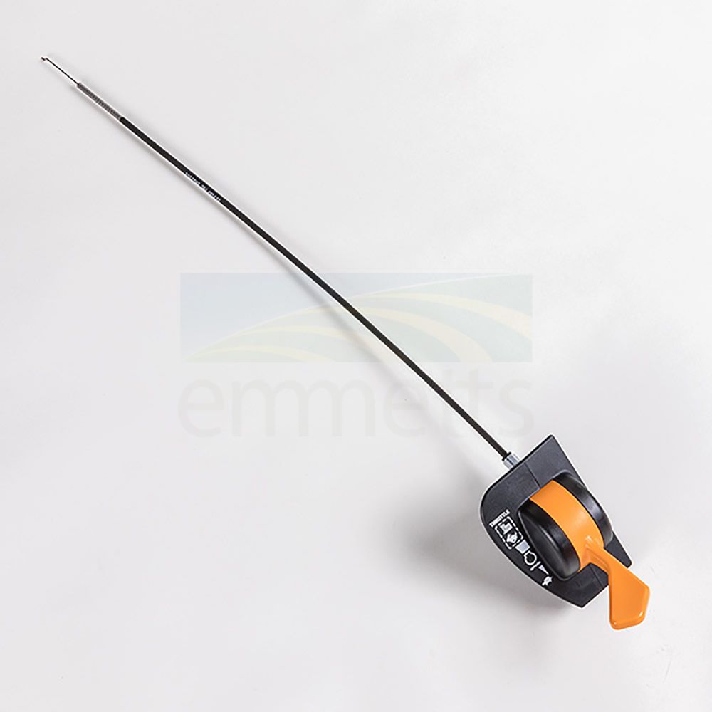 Throttle Control Cable With Lever for D100 Series Riding Lawn Mowers