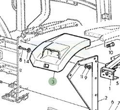 Fender Extension, Left Side L101649