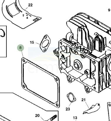 Rocker Cover Gasket LG272475S