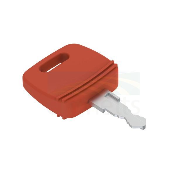 Red Ignition Switch Key with 2000 Logo RE183935