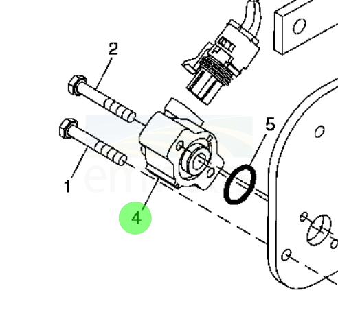 Boom Contacting Potentiometer Sensor RE261354