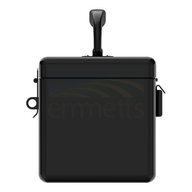 John Deere Black Toolbox with Tray Inside RE275591