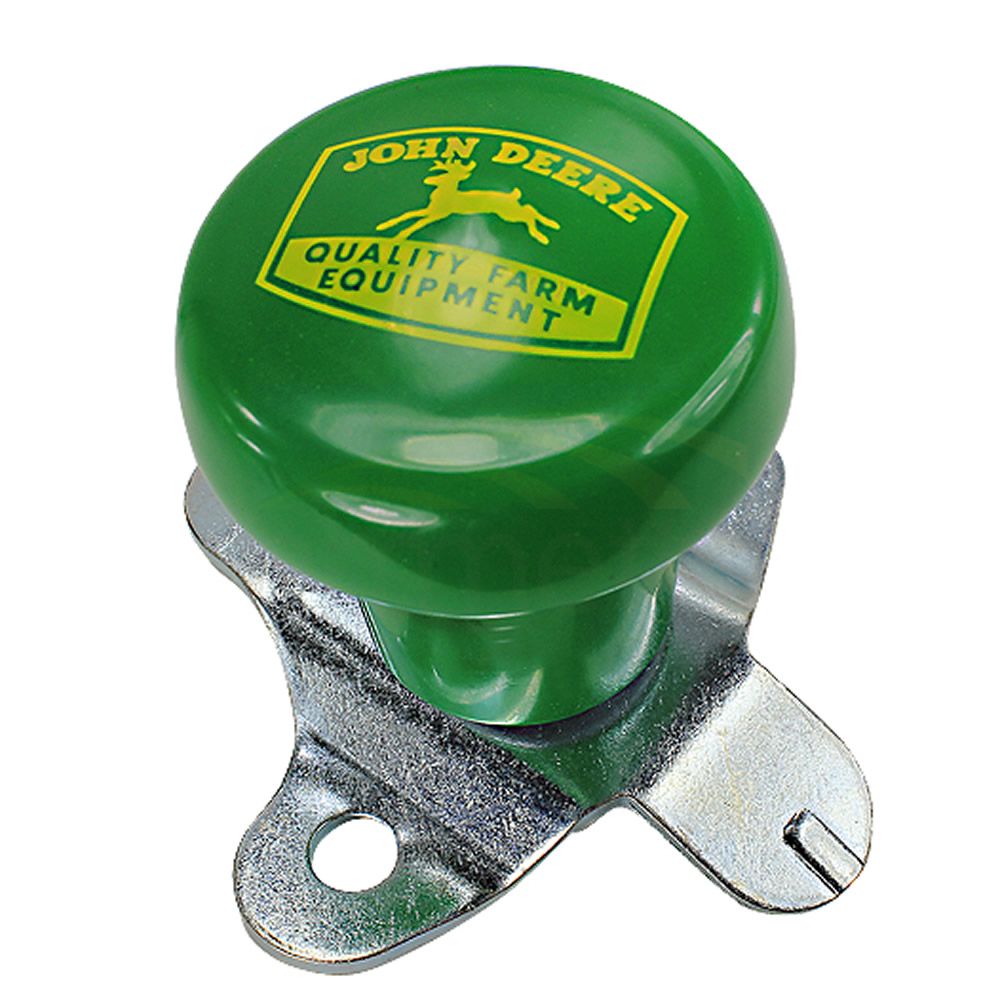 Steering Wheel Spinner Knob, Green & Yellow TY27748