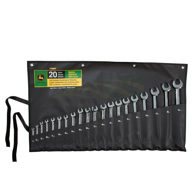 Metric Wrench Set, 20-Piece Set in Pouch TY19977