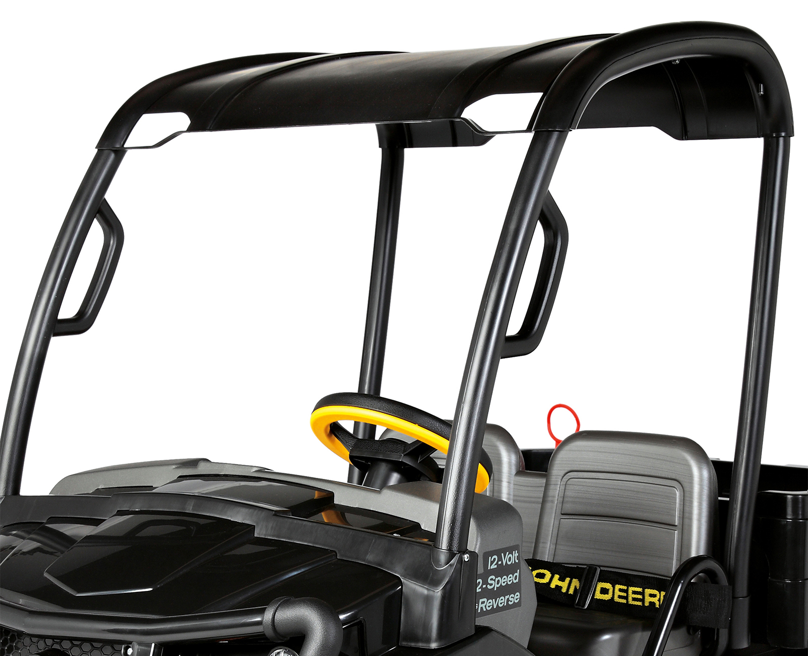 John Deere 12V XUV Gator with Roof in Midnight Black IGOD0093
