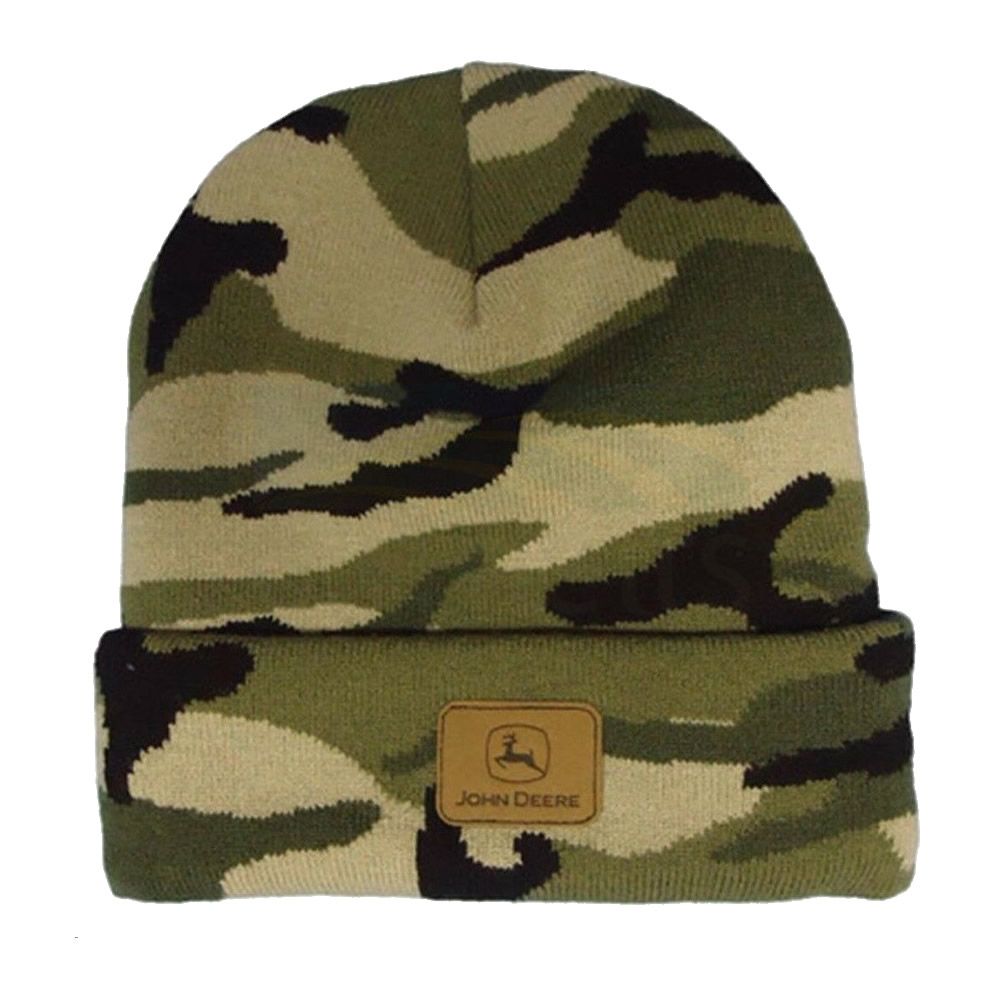 John Deere Cuffed Beanies with Patch 13090002
