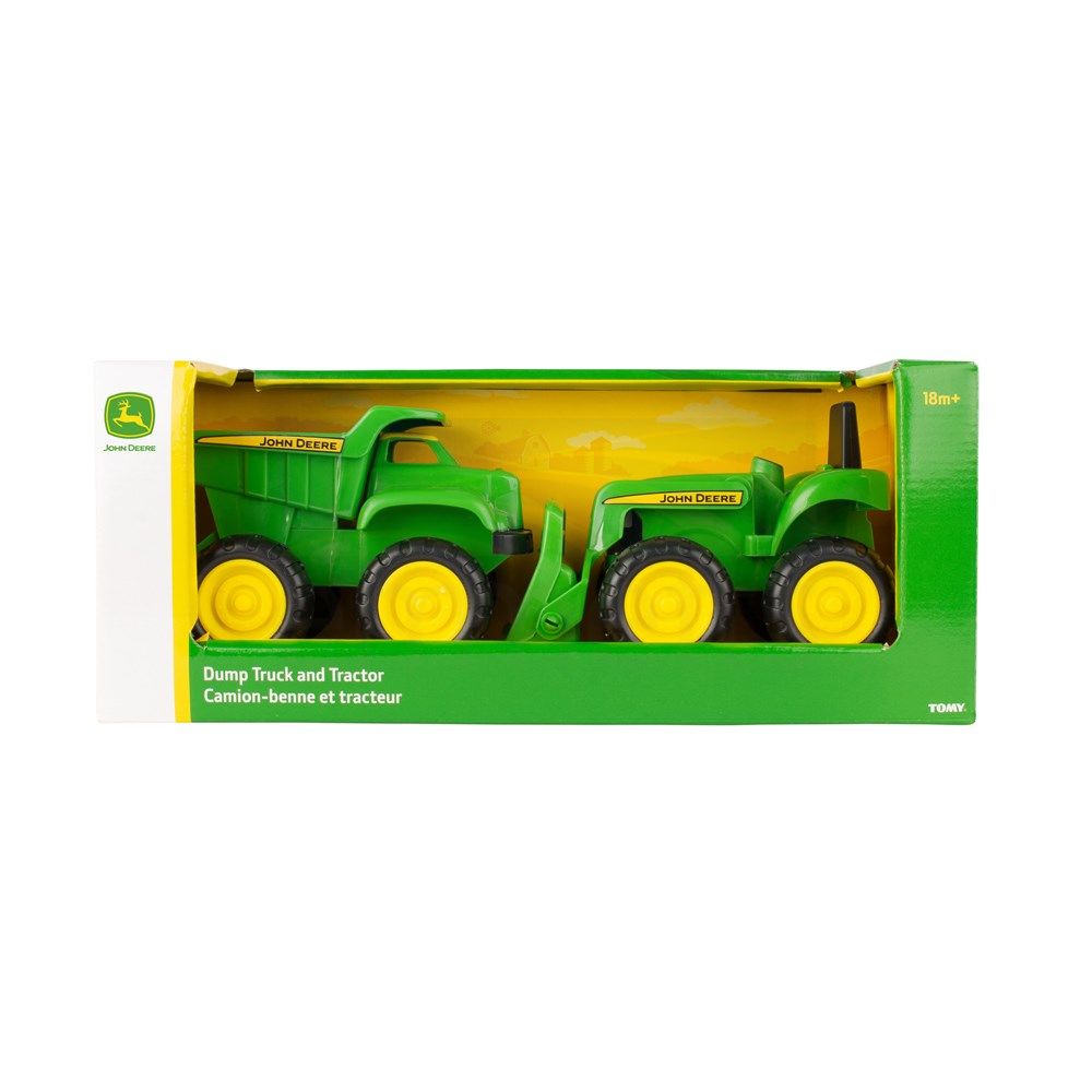 15cm John Deere Big Scoop Sand Pit Vehicles 2 Pack 35874