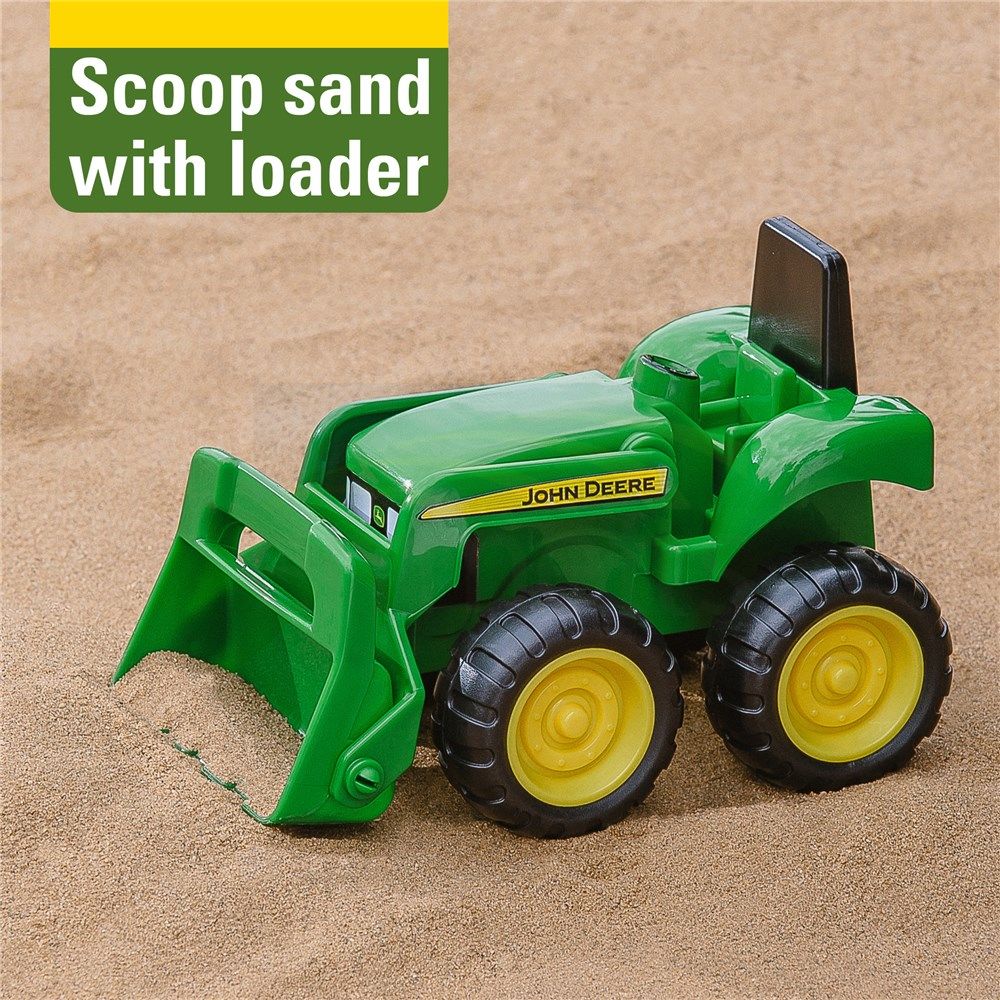 15cm John Deere Big Scoop Sand Pit Vehicles 2 Pack 35874