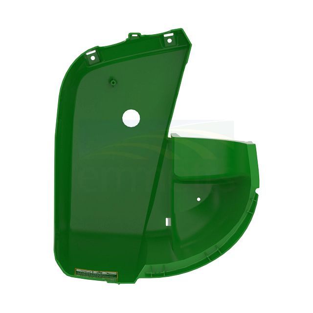 Green RH Front Fender with Label AM141064