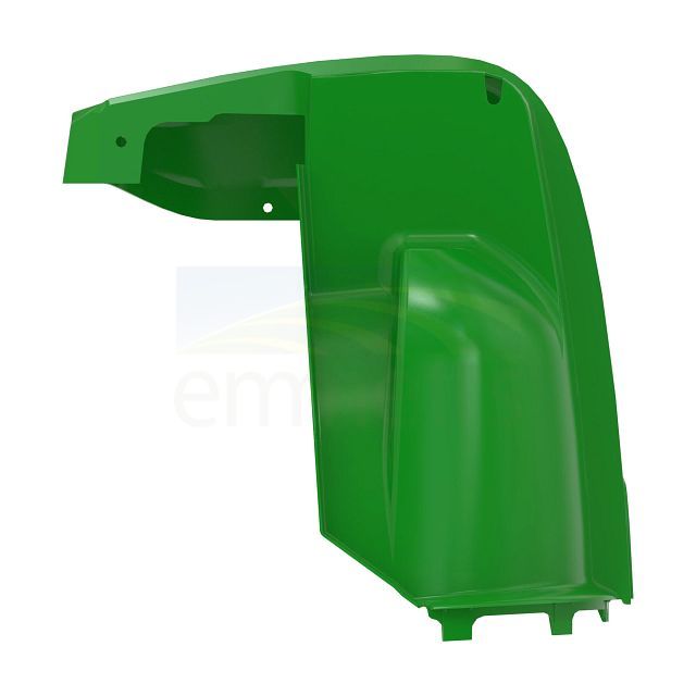 Green RH Front Fender with Label AM141064
