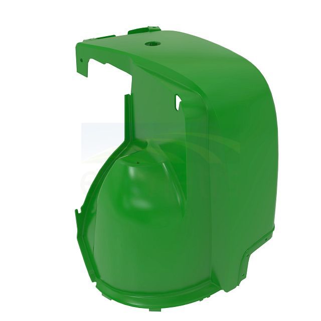 Green RH Front Fender with Label AM141064