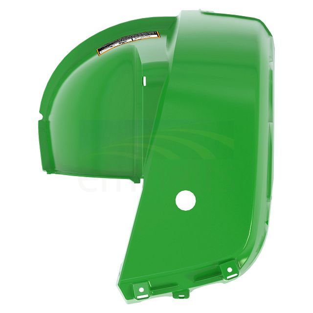 Green RH Front Fender with Label AM146233