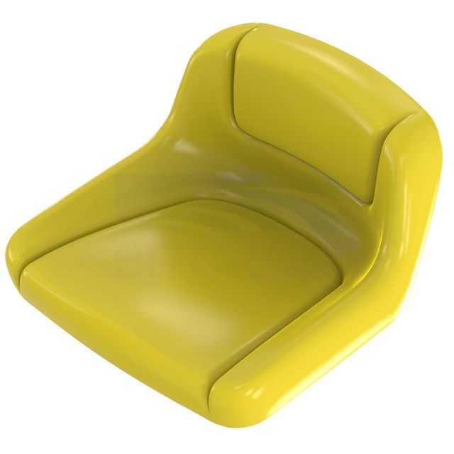 Mid Back Yellow Seat Assembly AUC13381