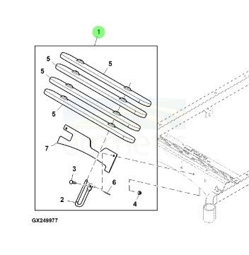 Material Collection System Weight Kit for Z500 Series ZTraks BG20917