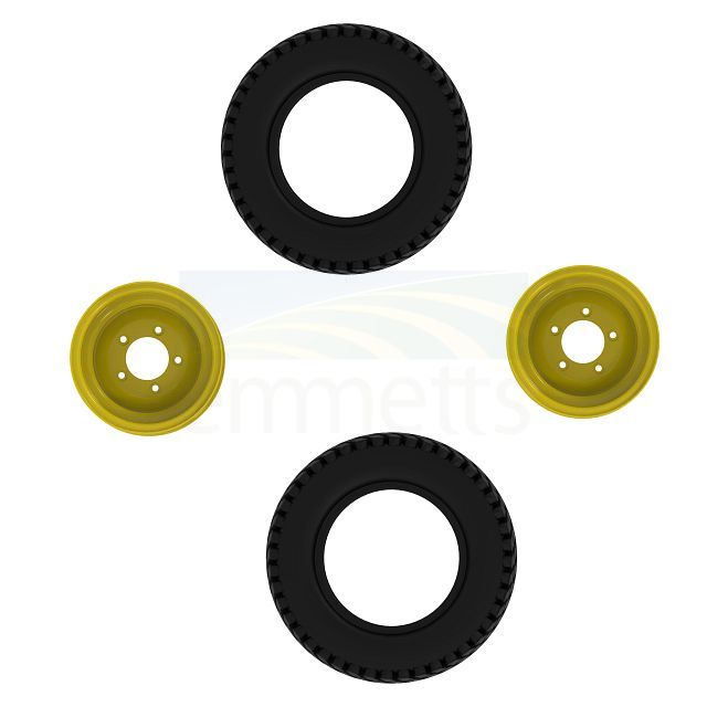 Tire and Wheel Kit, 18 X 8.50-10 4 Ply BLV10859