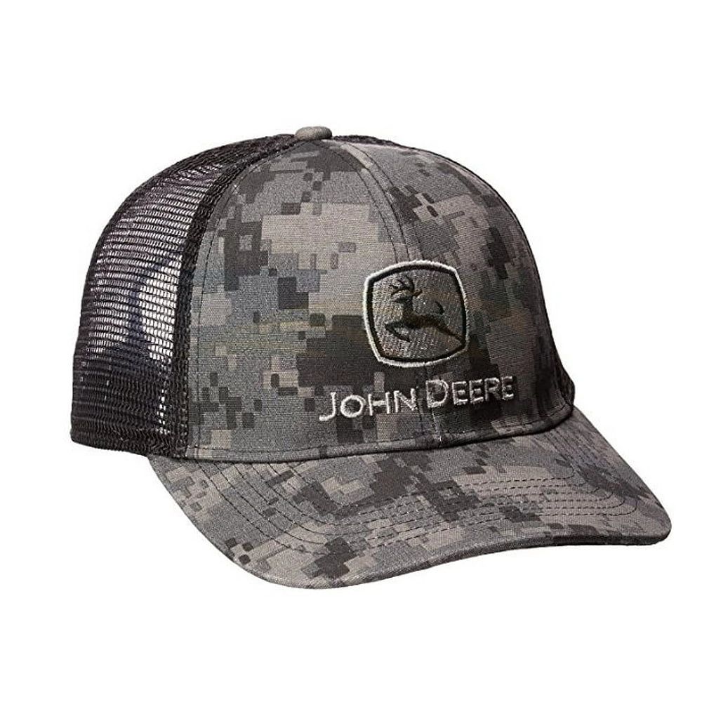 John Deere Digital Camo with Black Mesh Hat 13080407BK00