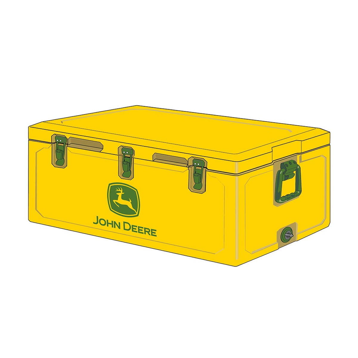 111L John Deere Ice Box Yellow JOH306