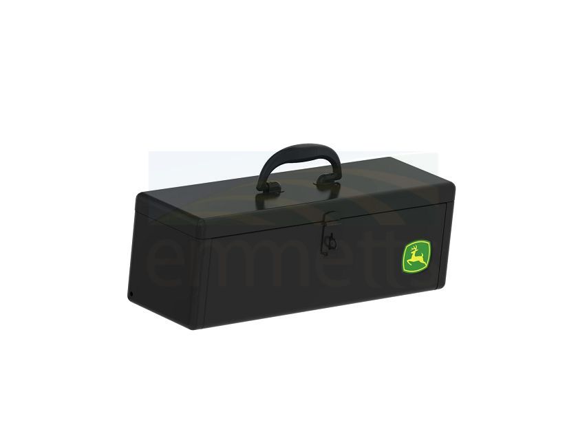 Black Toolbox with Tray RE587226