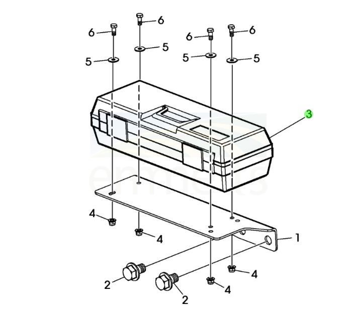 John Deere ROPS Toolbox RE64682